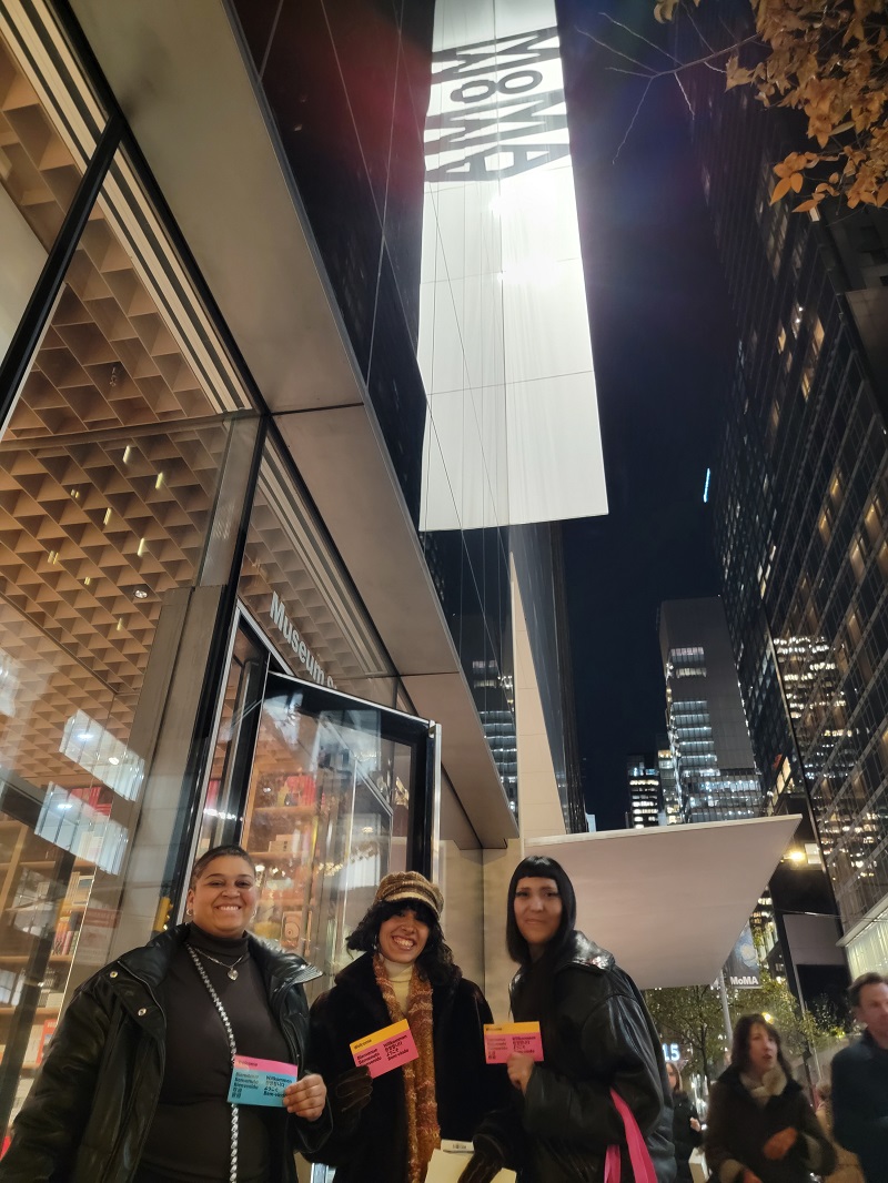 Students in New York during Jewelry Week